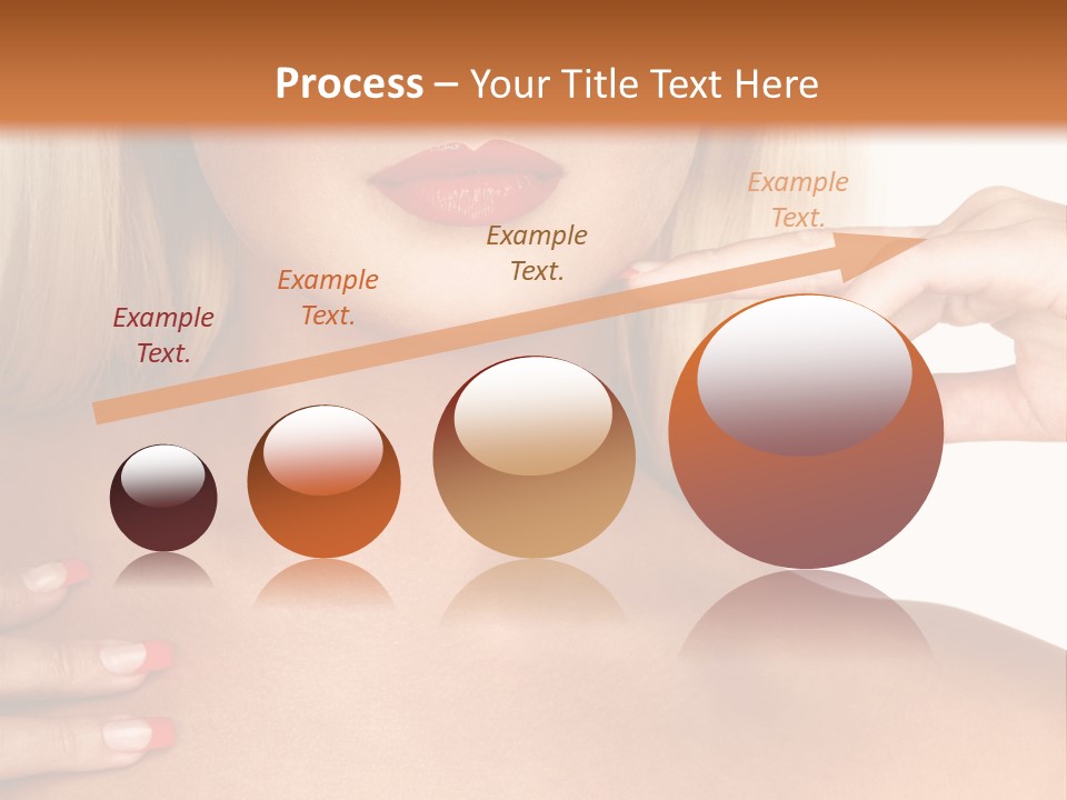 Gorgeous Beautiful Lady PowerPoint Template
