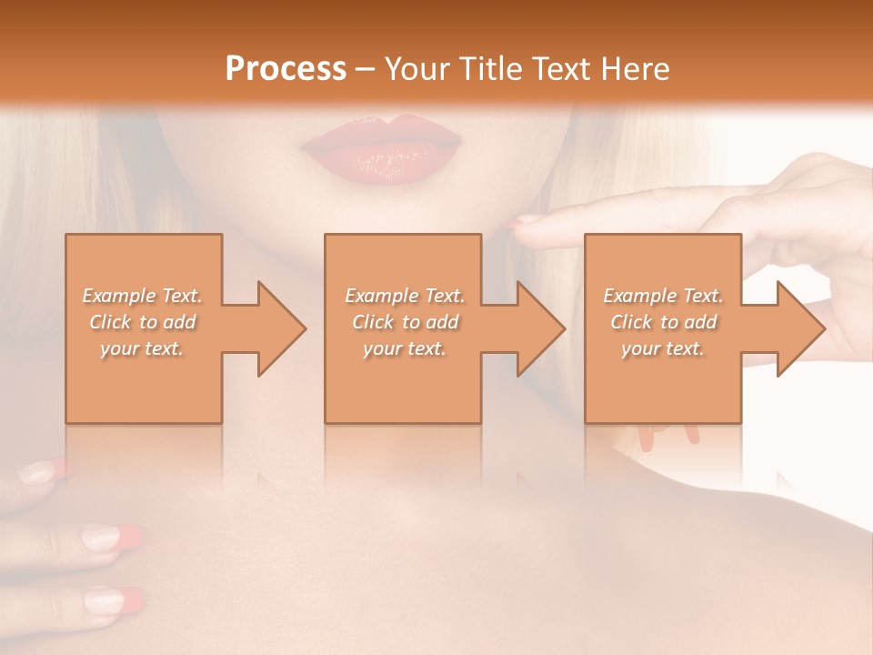 Gorgeous Beautiful Lady PowerPoint Template