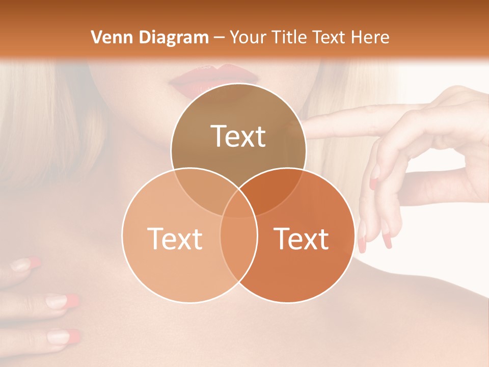 Gorgeous Beautiful Lady PowerPoint Template