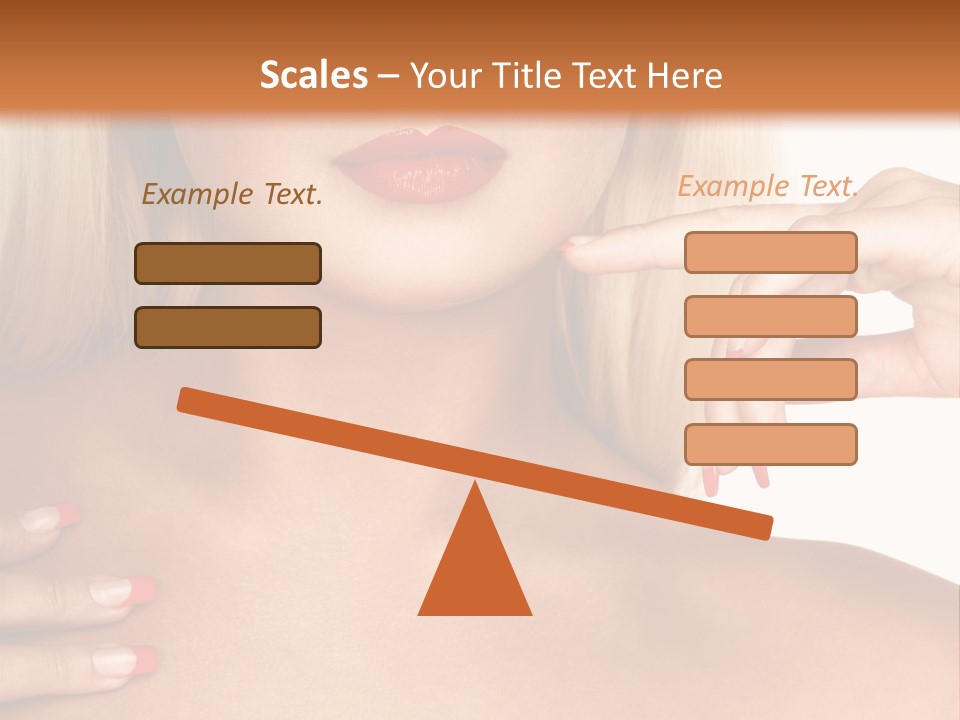 Gorgeous Beautiful Lady PowerPoint Template