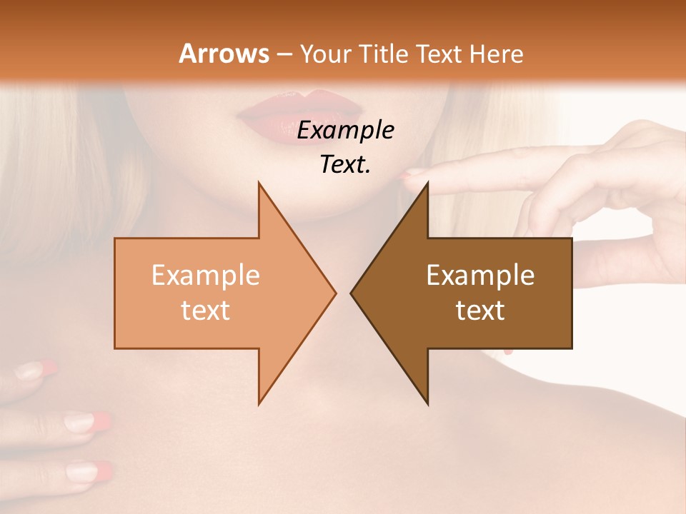 Gorgeous Beautiful Lady PowerPoint Template