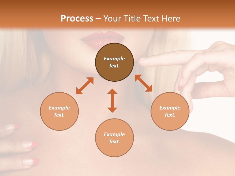 Gorgeous Beautiful Lady PowerPoint Template