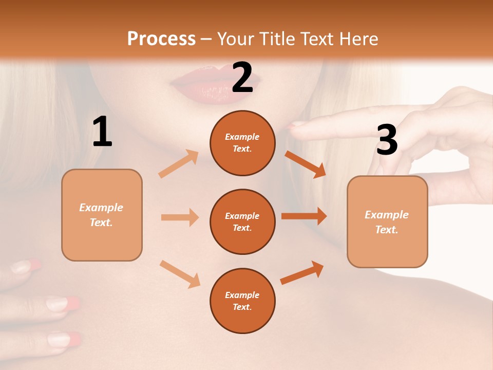 Gorgeous Beautiful Lady PowerPoint Template