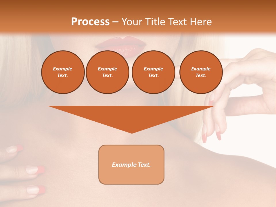 Gorgeous Beautiful Lady PowerPoint Template