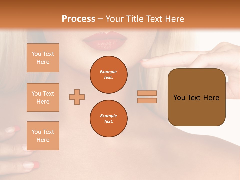 Gorgeous Beautiful Lady PowerPoint Template