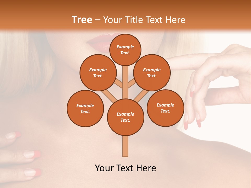 Gorgeous Beautiful Lady PowerPoint Template