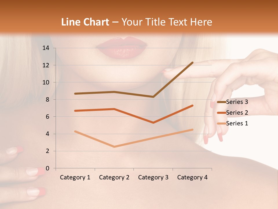 Gorgeous Beautiful Lady PowerPoint Template
