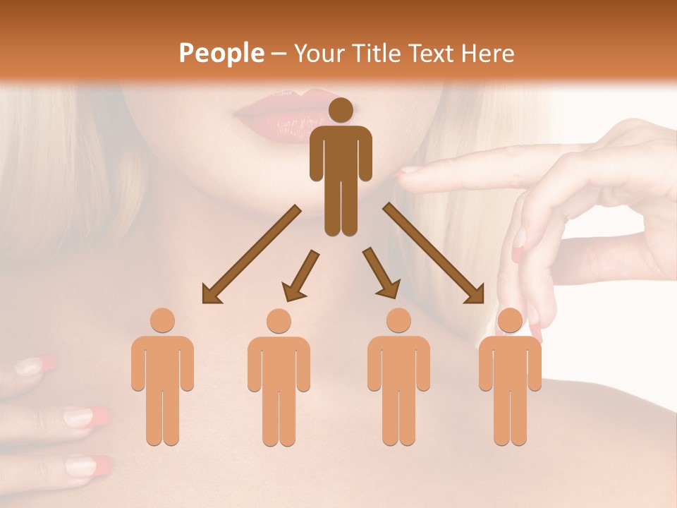 Gorgeous Beautiful Lady PowerPoint Template