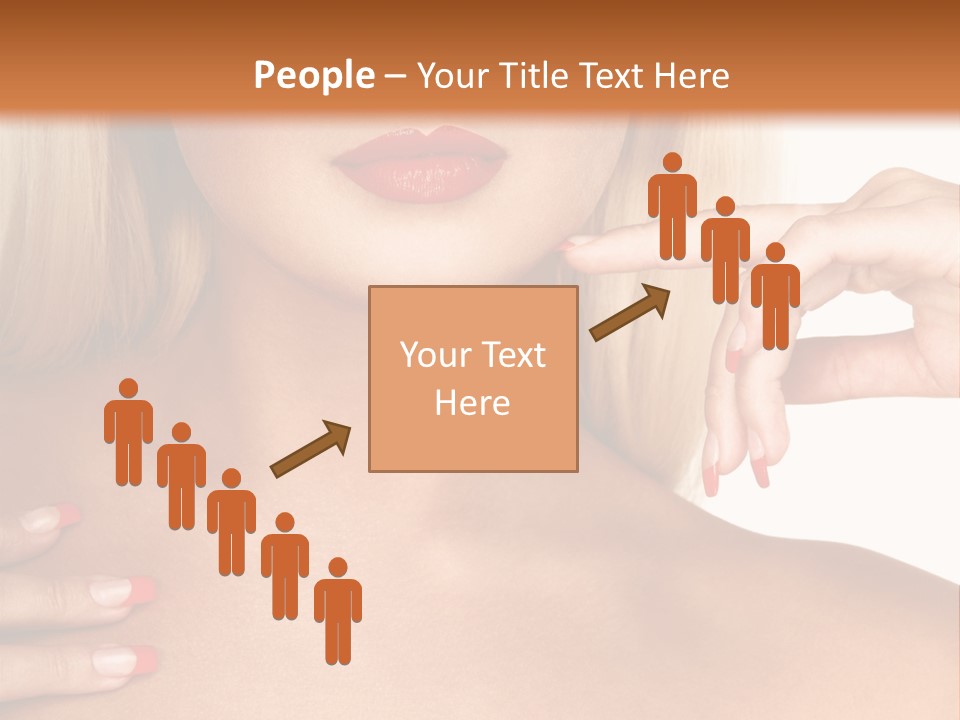 Gorgeous Beautiful Lady PowerPoint Template