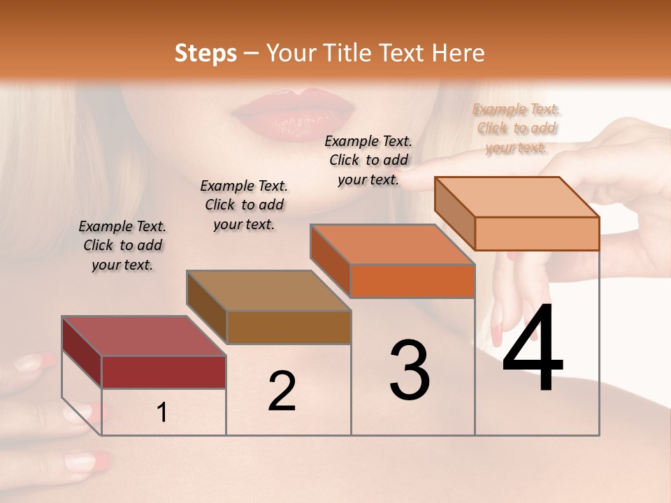 Gorgeous Beautiful Lady PowerPoint Template