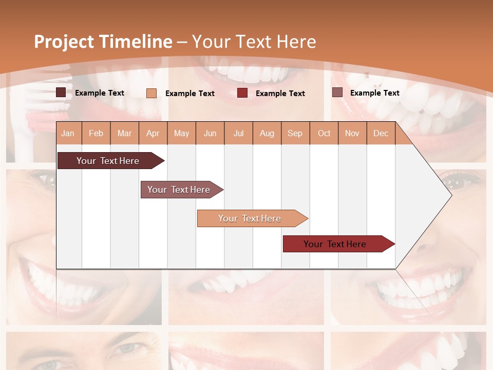 Lady Whitening Man PowerPoint Template