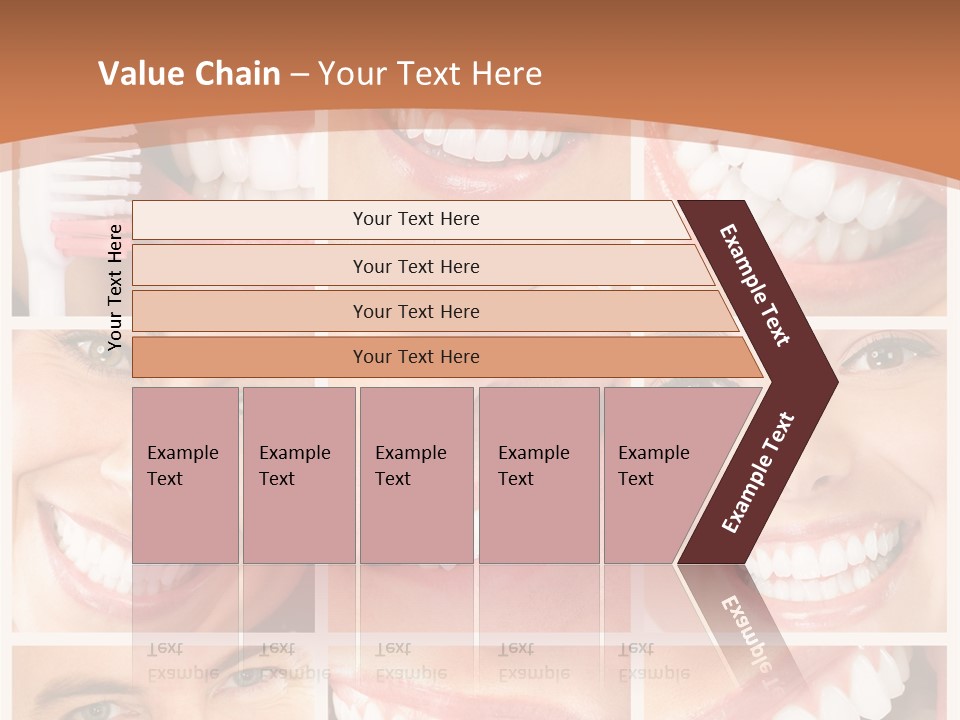 Lady Whitening Man PowerPoint Template