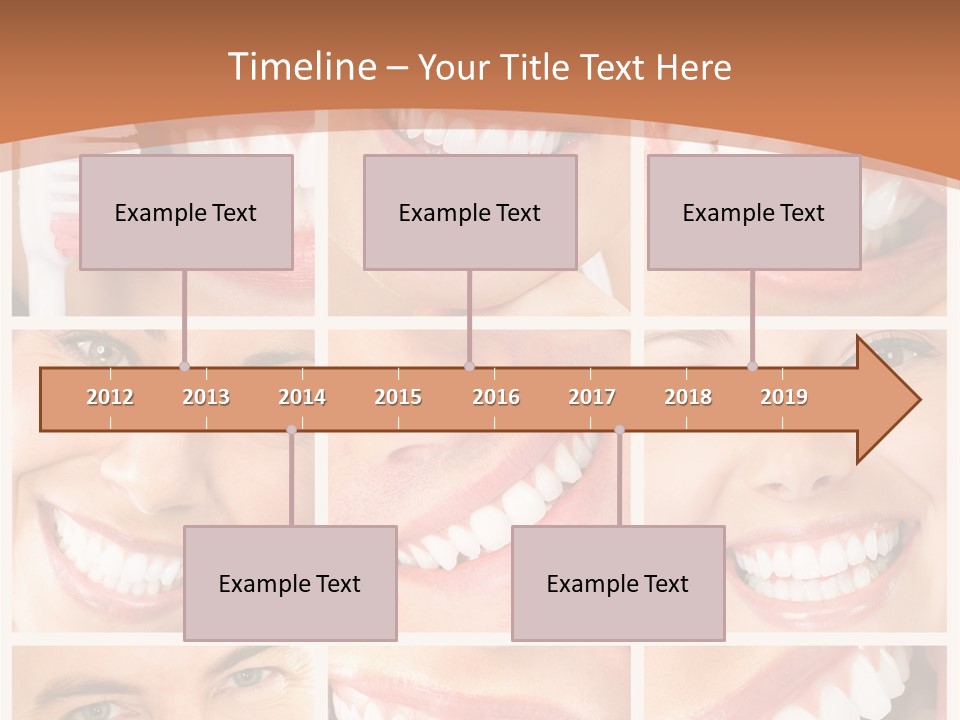 Lady Whitening Man PowerPoint Template