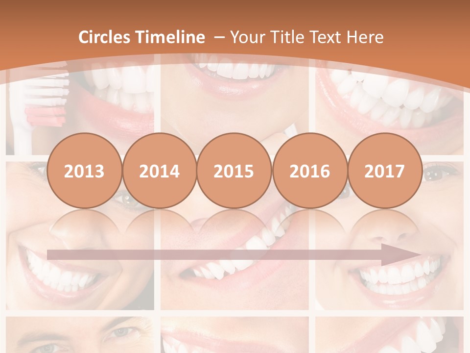 Lady Whitening Man PowerPoint Template