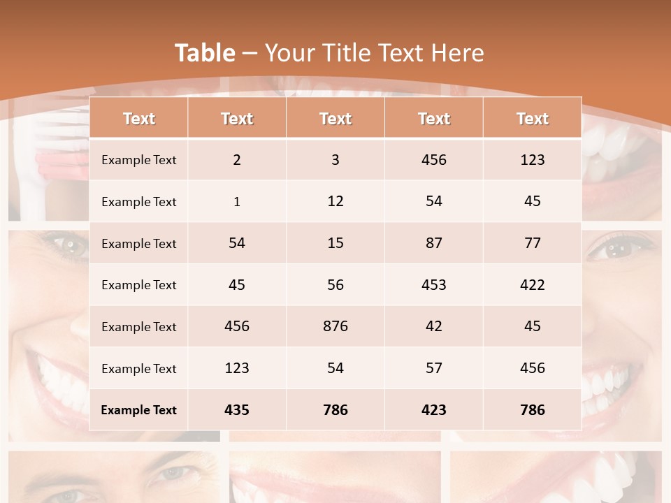 Lady Whitening Man PowerPoint Template