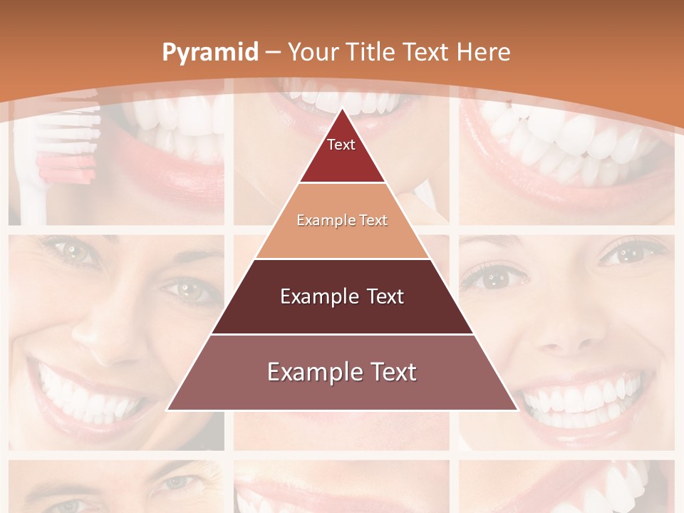 Lady Whitening Man PowerPoint Template