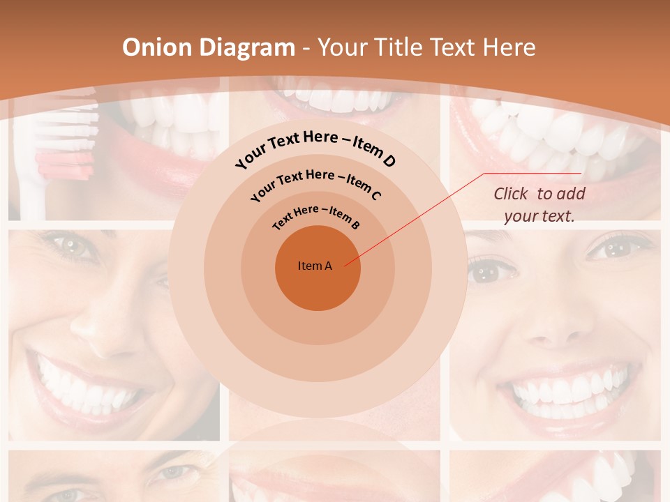 Lady Whitening Man PowerPoint Template