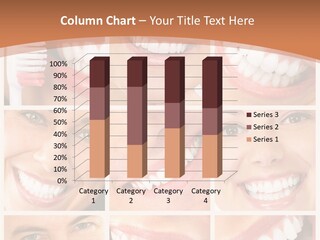 Lady Whitening Man PowerPoint Template