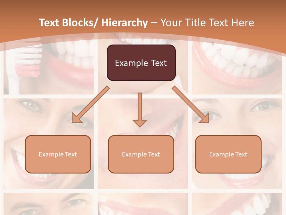 Lady Whitening Man PowerPoint Template