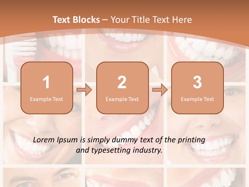 Lady Whitening Man PowerPoint Template