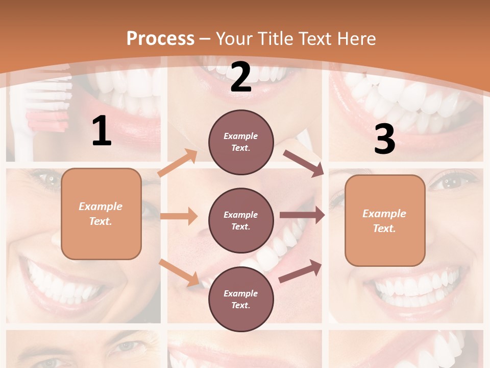 Lady Whitening Man PowerPoint Template