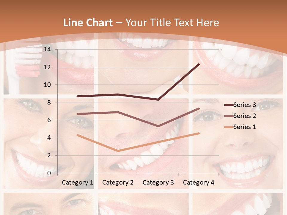 Lady Whitening Man PowerPoint Template