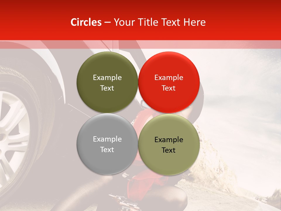 Attractive Luggage Young PowerPoint Template