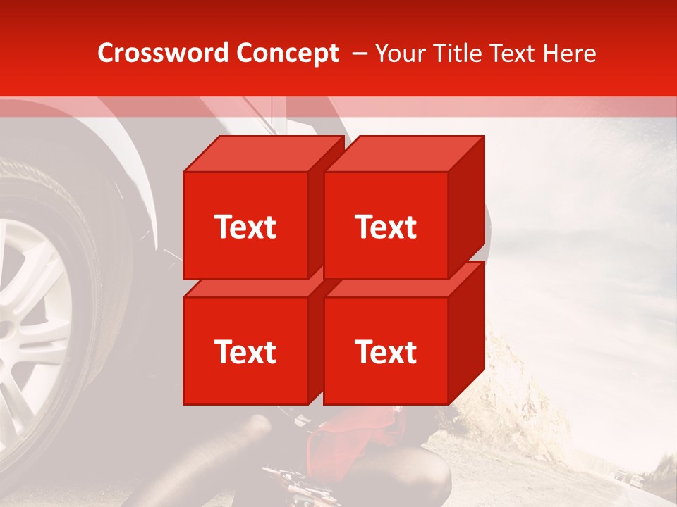 Attractive Luggage Young PowerPoint Template