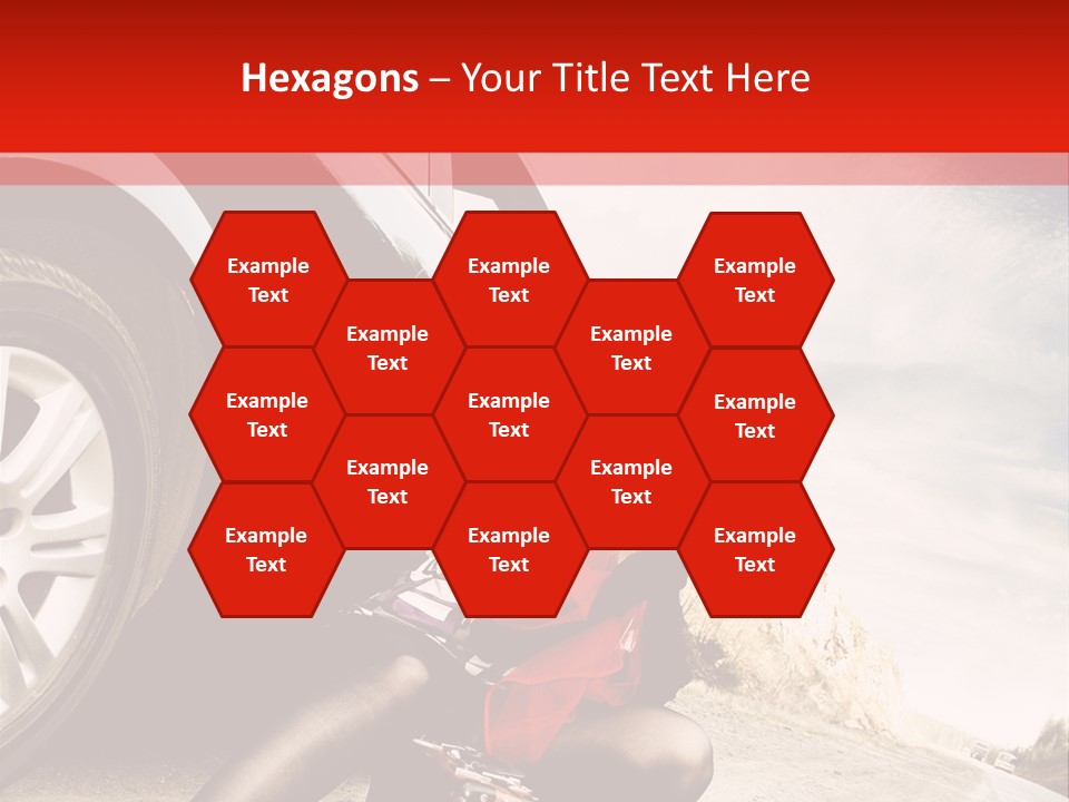 Attractive Luggage Young PowerPoint Template