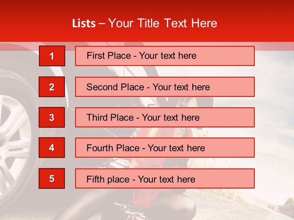 Attractive Luggage Young PowerPoint Template