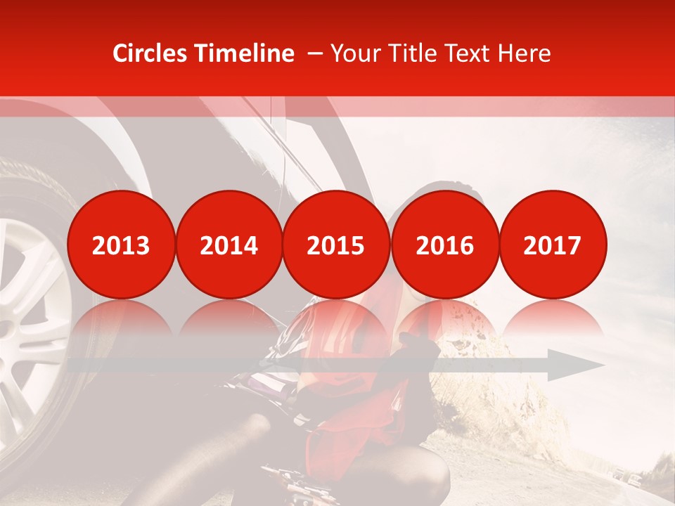 Attractive Luggage Young PowerPoint Template