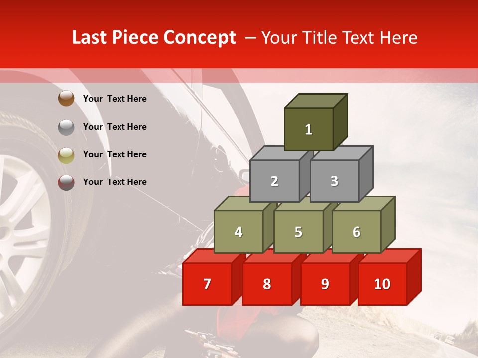 Attractive Luggage Young PowerPoint Template