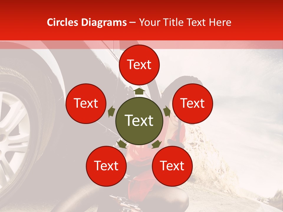 Attractive Luggage Young PowerPoint Template