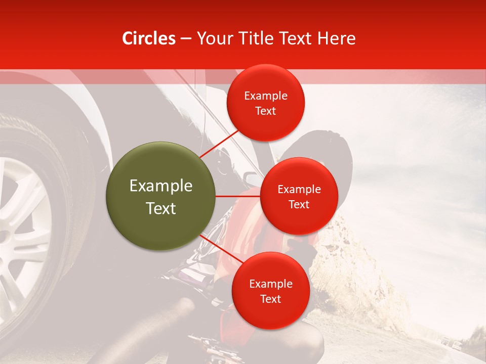 Attractive Luggage Young PowerPoint Template