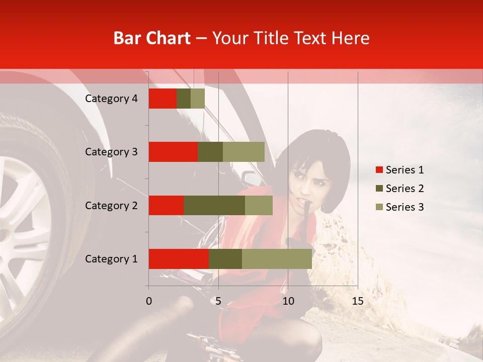 Attractive Luggage Young PowerPoint Template
