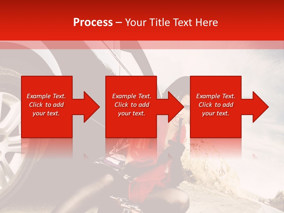 Attractive Luggage Young PowerPoint Template