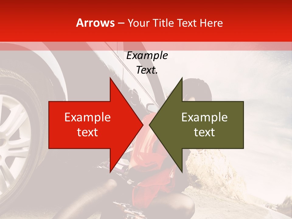 Attractive Luggage Young PowerPoint Template