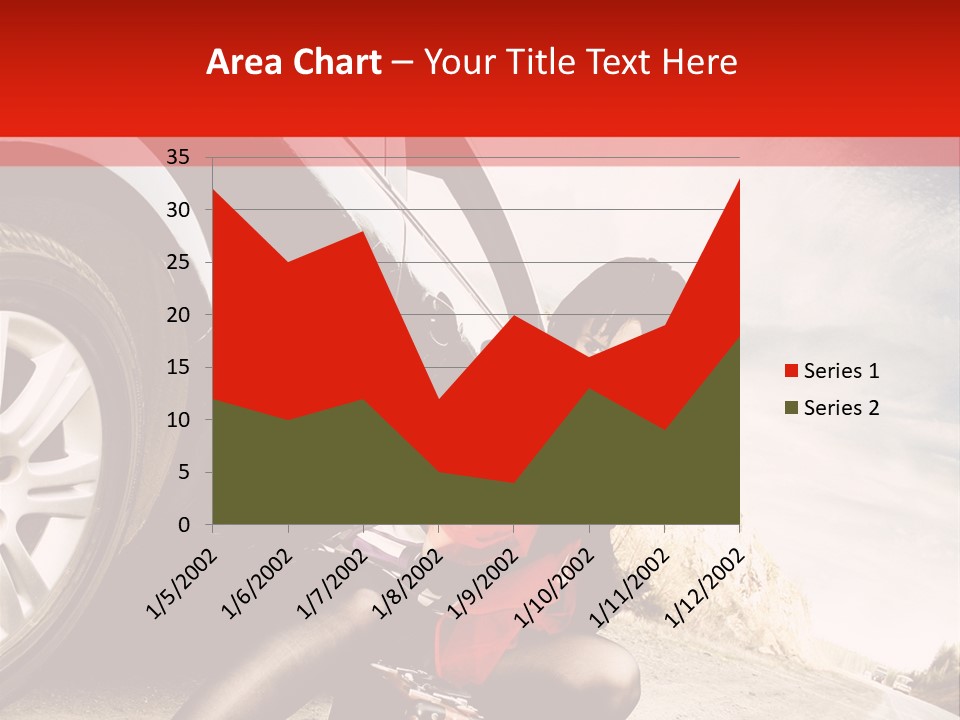 Attractive Luggage Young PowerPoint Template