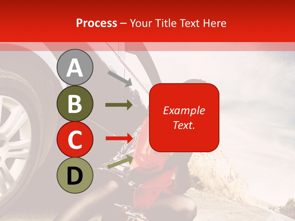 Attractive Luggage Young PowerPoint Template