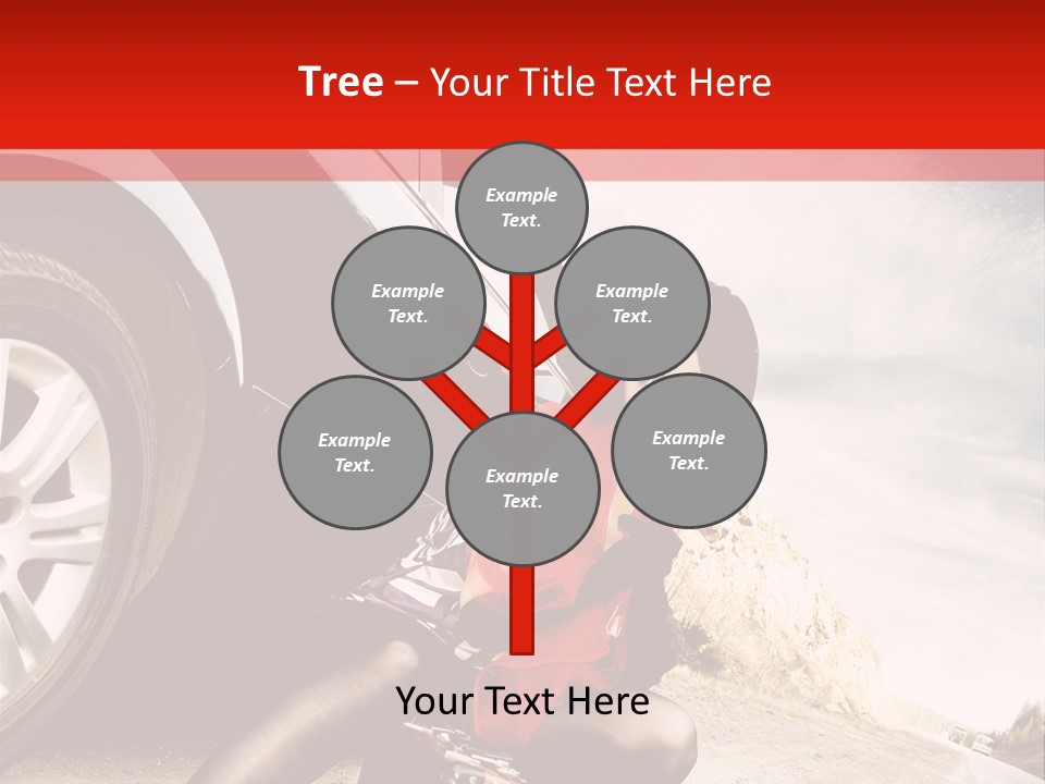 Attractive Luggage Young PowerPoint Template
