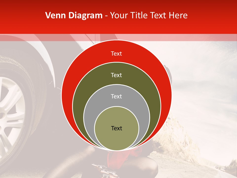 Attractive Luggage Young PowerPoint Template