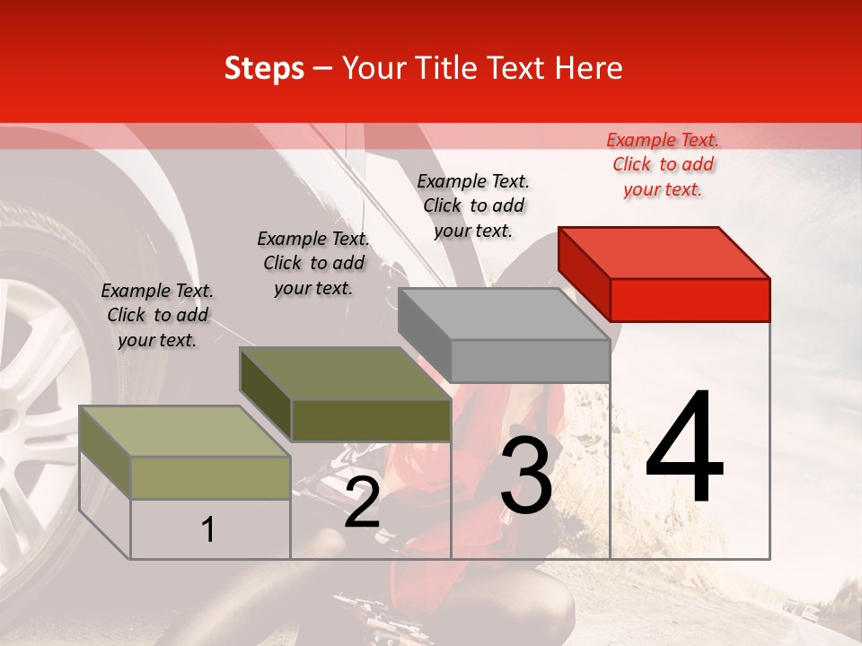 Attractive Luggage Young PowerPoint Template