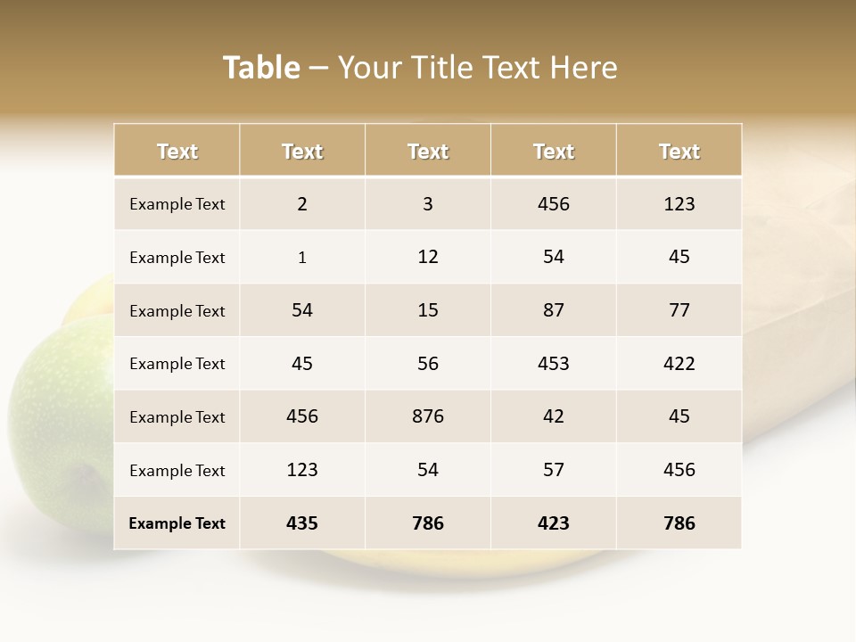 Egg Object Package PowerPoint Template