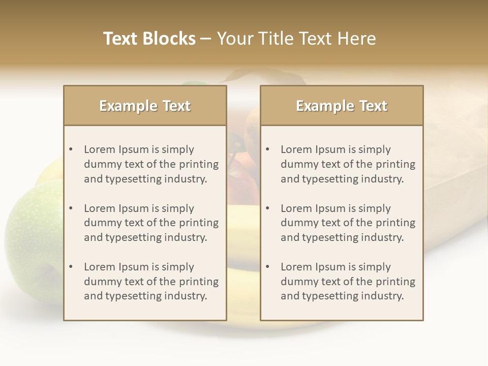 Egg Object Package PowerPoint Template