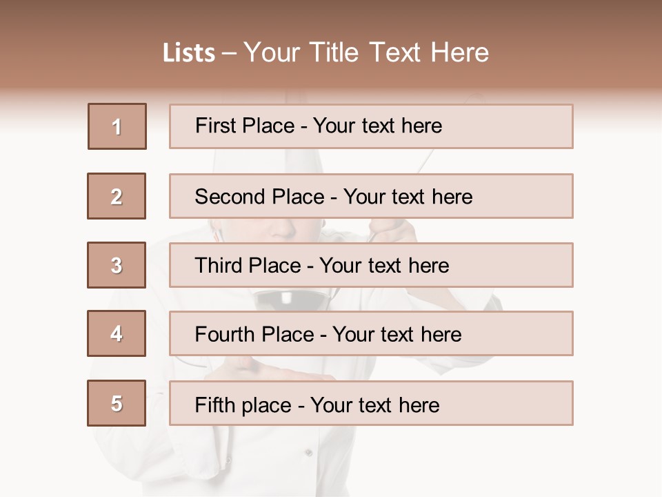 Cook Handsome Hat PowerPoint Template