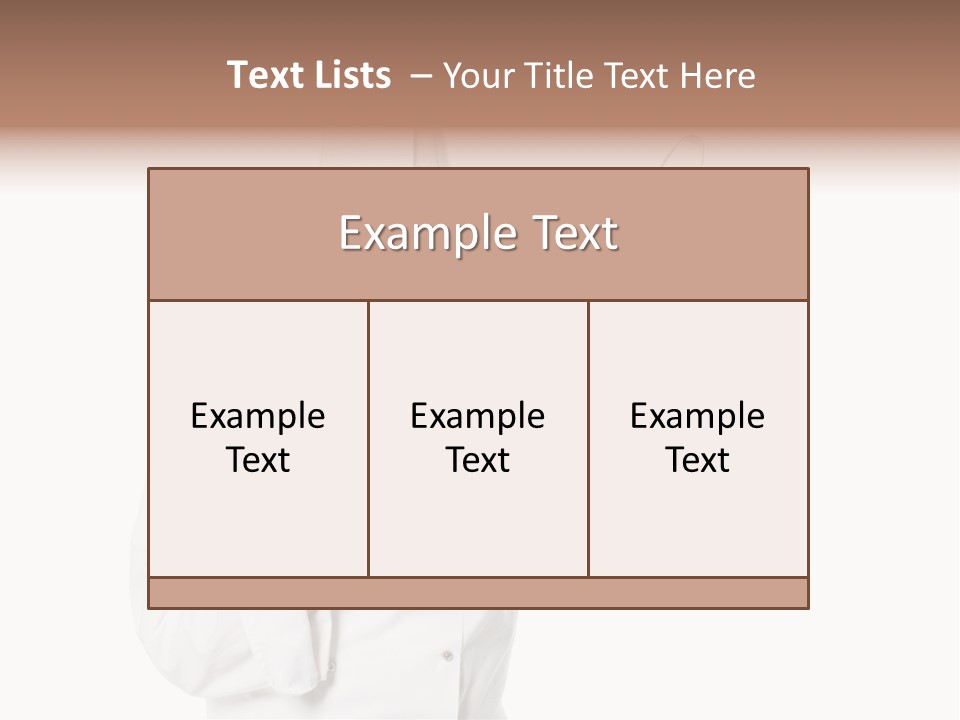 Cook Handsome Hat PowerPoint Template