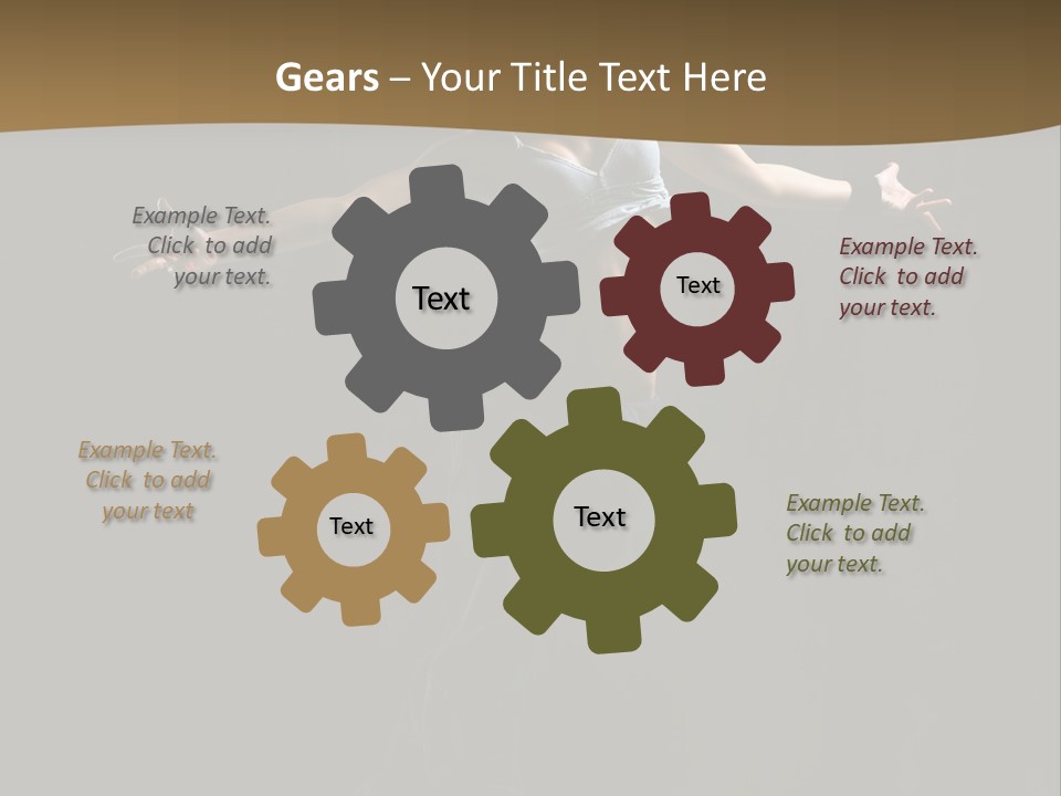 Cool Acrobat Color PowerPoint Template