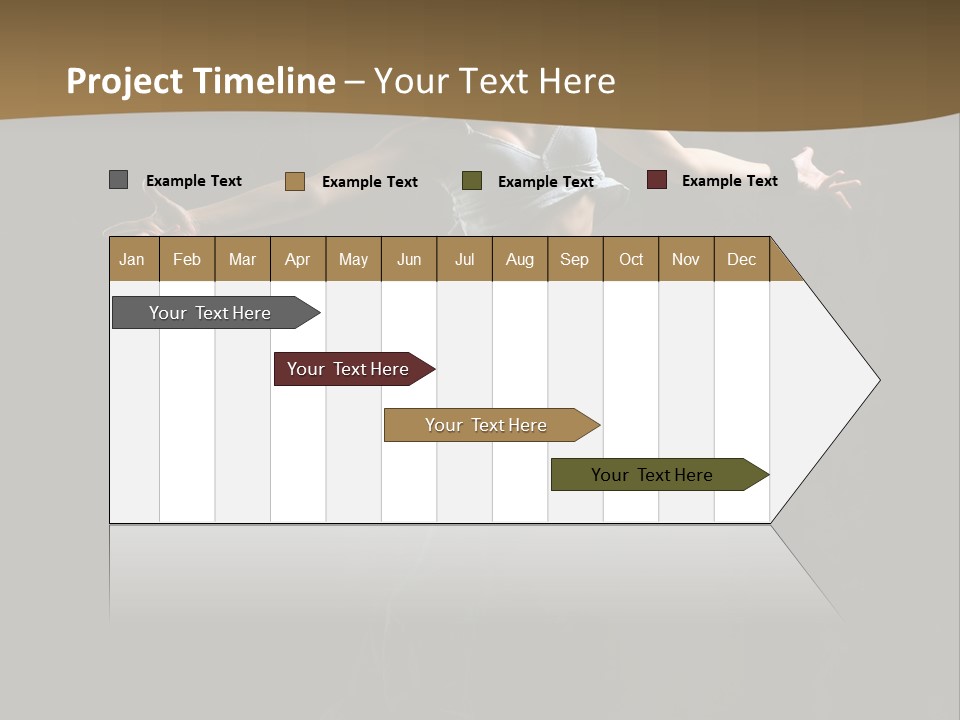 Cool Acrobat Color PowerPoint Template