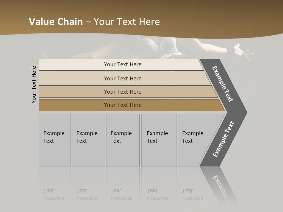 Cool Acrobat Color PowerPoint Template