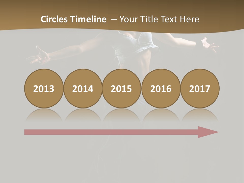 Cool Acrobat Color PowerPoint Template